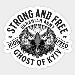 Strong and Free Sticker